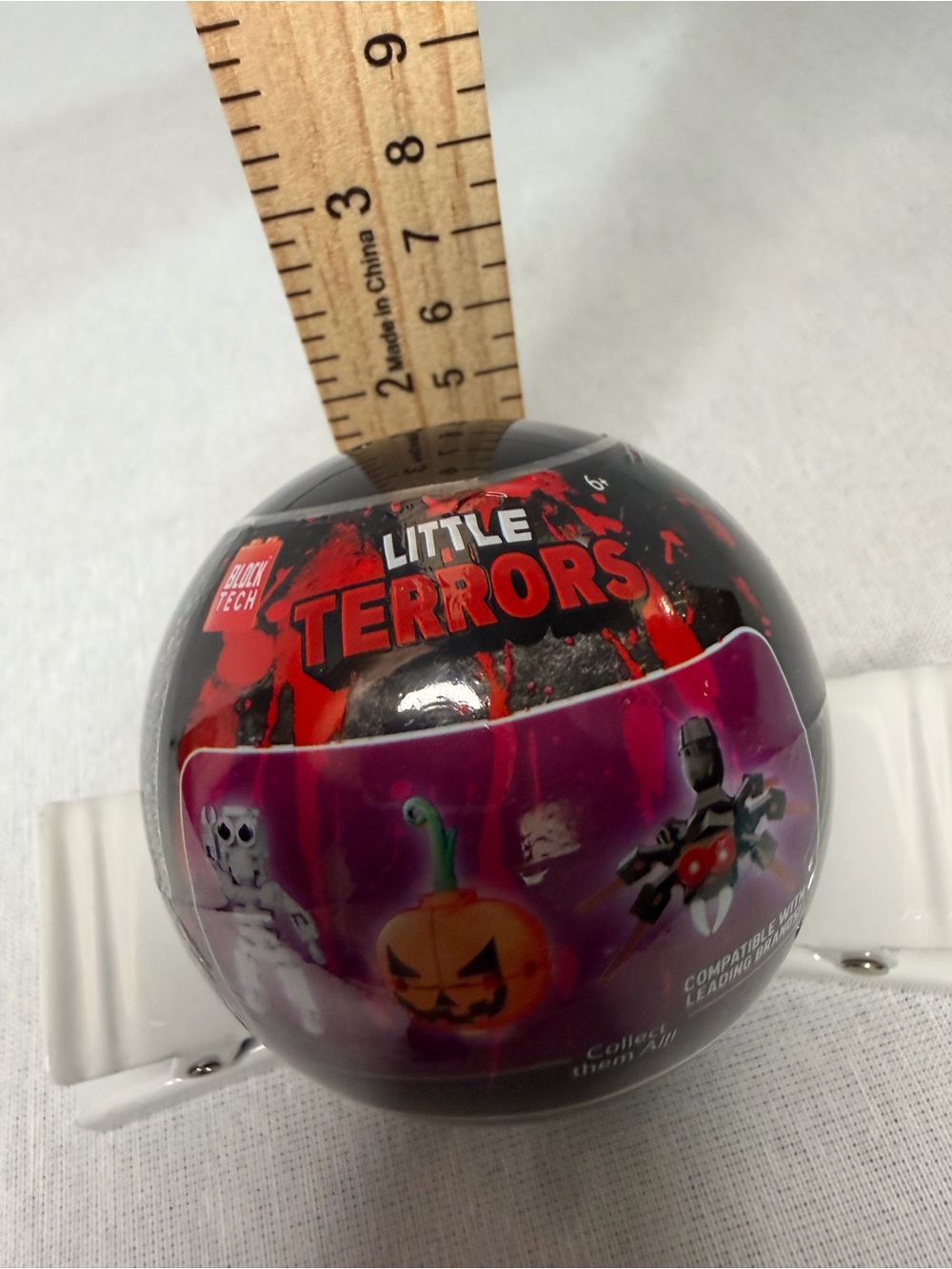 Little Terrors Black & Red Surprise Toy Ball - Kids Toys
